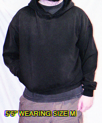 STRUGGLE - Premium 420GSM Sunfaded and Frayed Boxy Hoodie