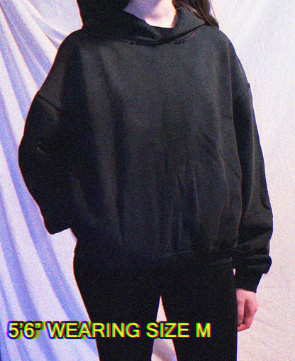 REGRESS - Premium 420GSM Sunfaded and Frayed Boxy Hoodie