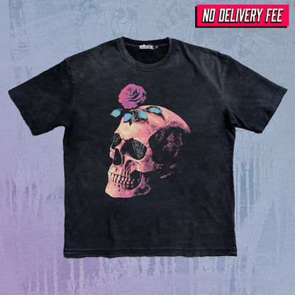 ALIVE? - Premium 260GSM Vintage Lightly Frayed Oversized Tee