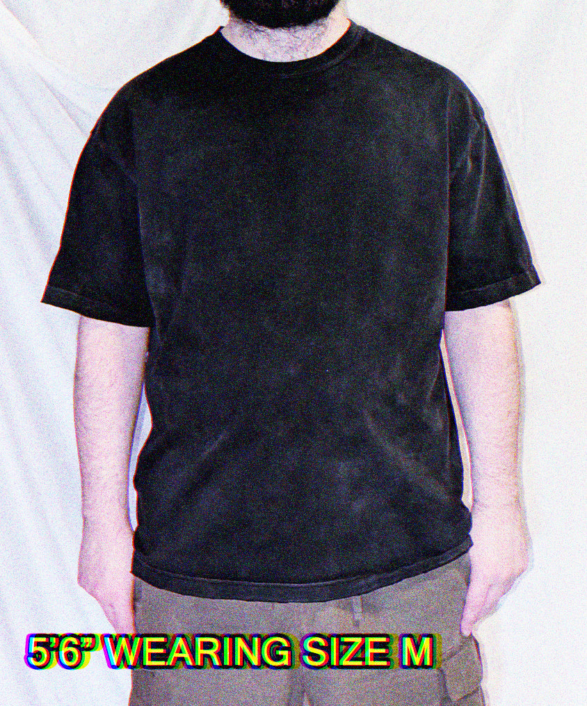 HATE - Premium 260GSM Vintage Lightly Frayed Oversized Tee