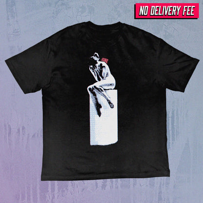 ALONE - Value 190GSM Solid Oversized Tee