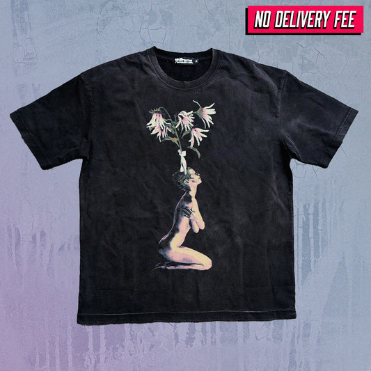 REGRESS - Premium 260GSM Vintage Lightly Frayed Oversized Tee