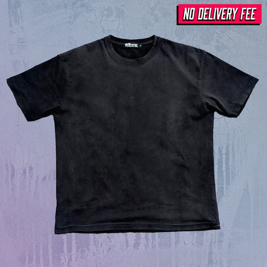 Premium 260GSM Vintage Lightly Frayed Oversized Tee Blank