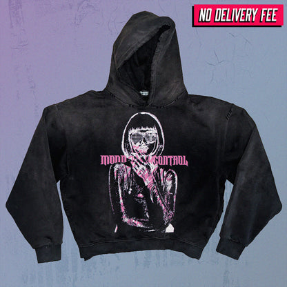 BURIED V2 - Premium 420GSM Sunfaded and Frayed Boxy Hoodie