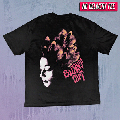 BURNT OUT - Value 190GSM Solid Oversized Tee