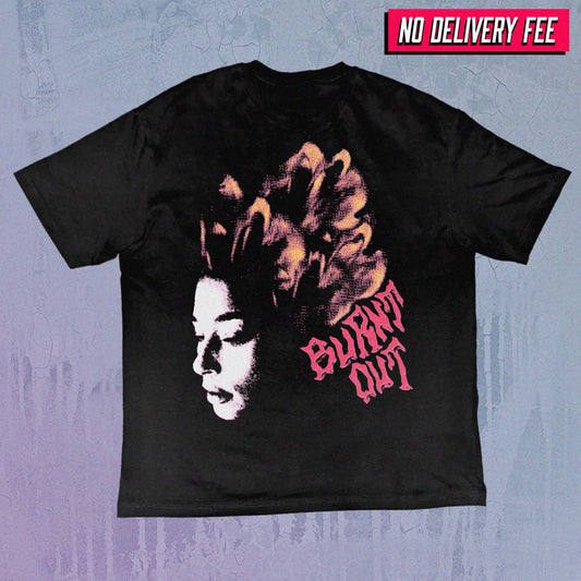 BURNT OUT - Value 190GSM Solid Oversized Tee