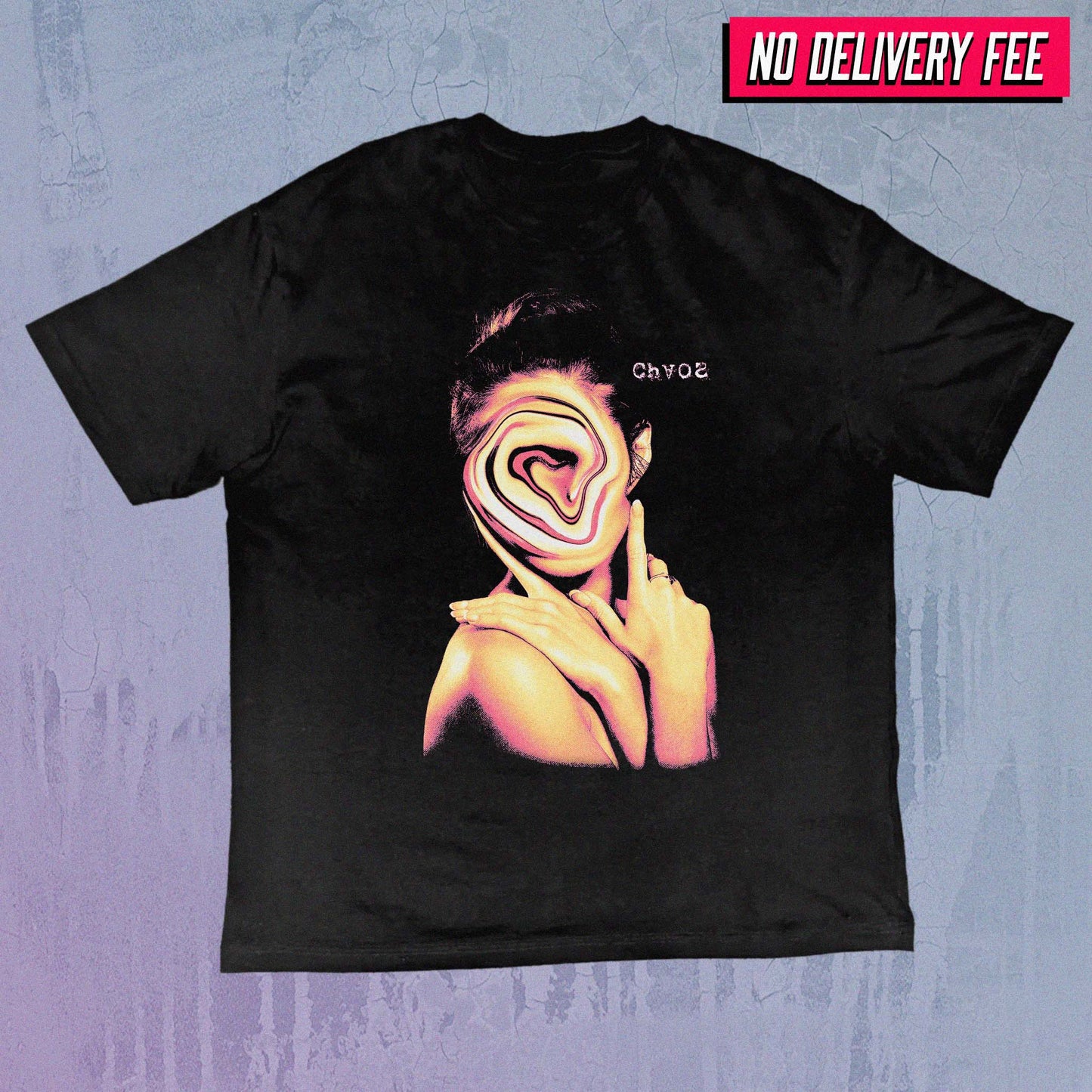 CHAOS - Value 190GSM Solid Oversized Tee