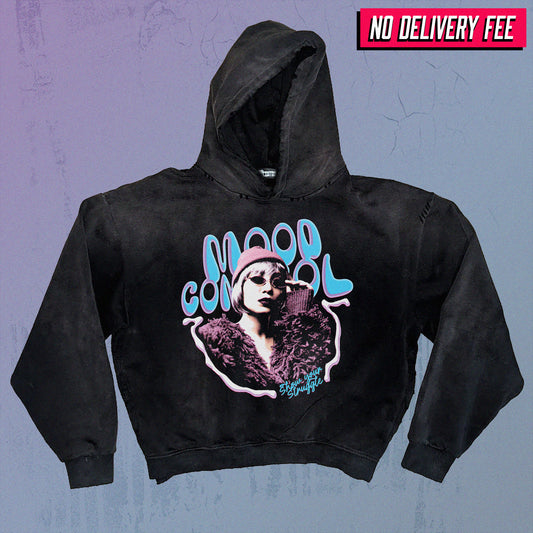 CONFIDENCE V2 - Premium 420GSM Sunfaded and Frayed Boxy Hoodie