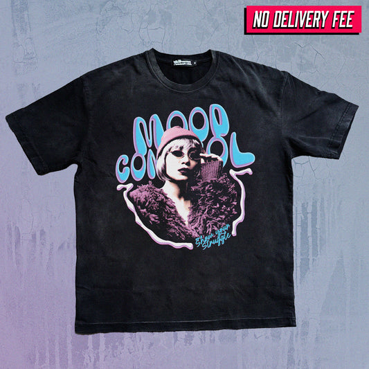CONFIDENCE V2 - Premium 260GSM Vintage Lightly Frayed Oversized Tee