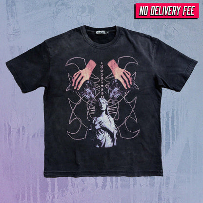 HOPELESS V2 - Premium 260GSM Vintage Lightly Frayed Oversized Tee
