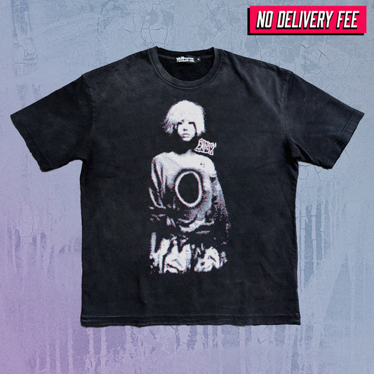 EMPTY - Premium 260GSM Vintage Lightly Frayed Oversized Tee
