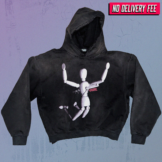 ENDURE - Premium 420GSM Sunfaded and Frayed Boxy Hoodie