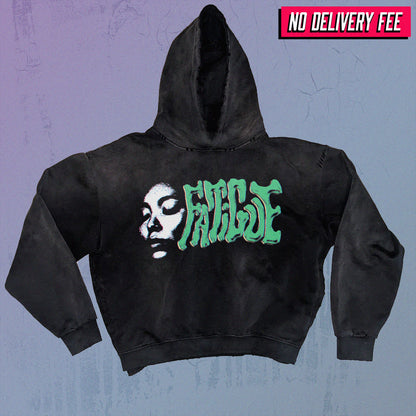 FATIGUE - Premium 420GSM Sunfaded and Frayed Boxy Hoodie