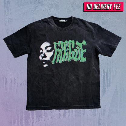 FATIGUE - Premium 260GSM Vintage Lightly Frayed Oversized Tee