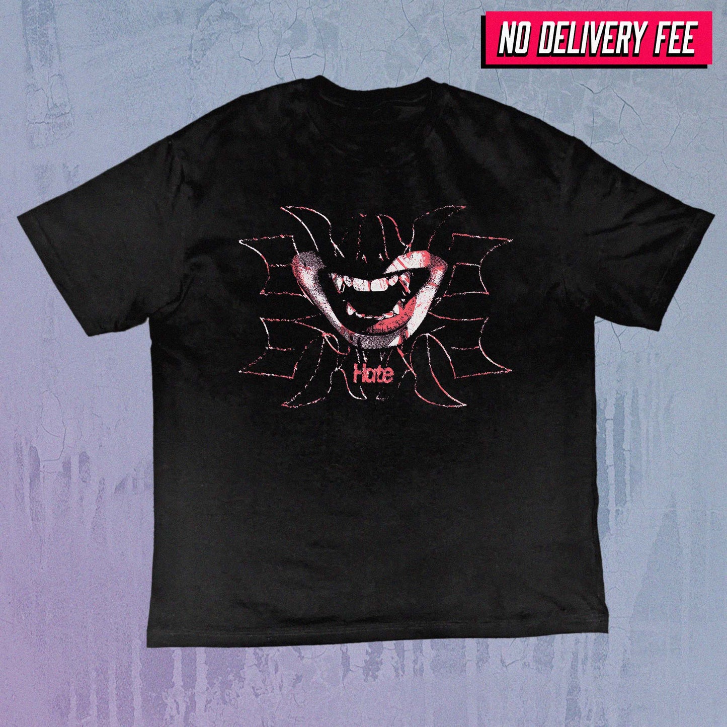 HATE V2 - Value 190GSM Solid Oversized Tee