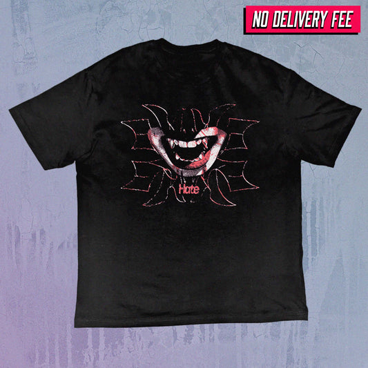 HATE V2 - Value 190GSM Solid Oversized Tee