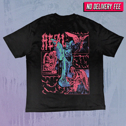 HEAL - Value 190GSM Solid Oversized Tee