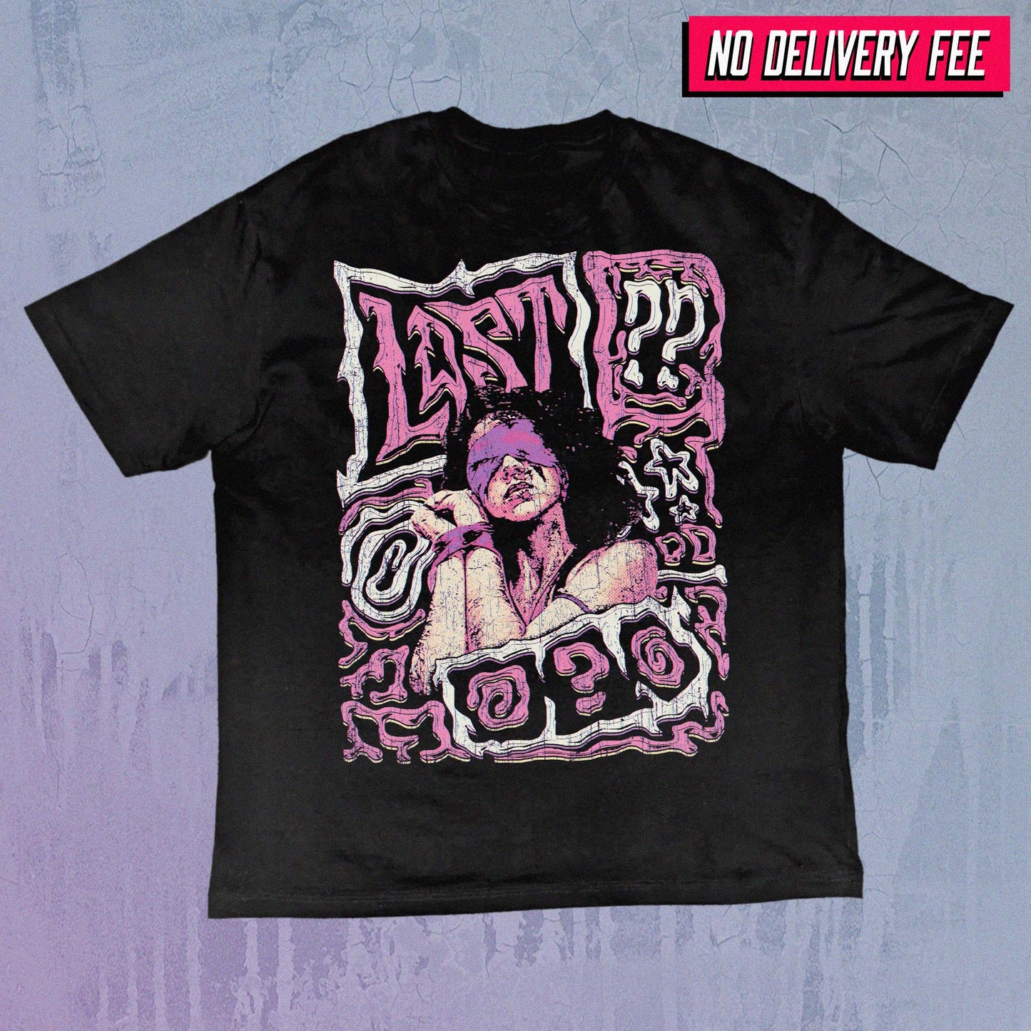 LOST - Value 190GSM Solid Oversized Tee