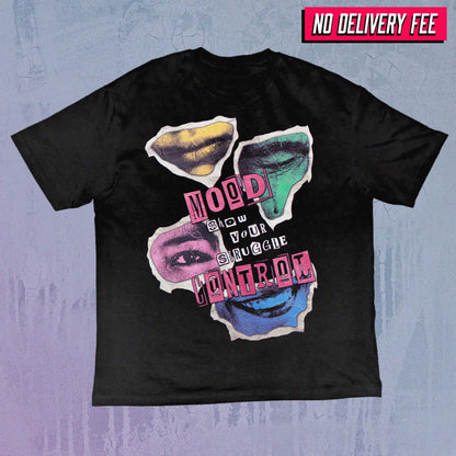 MOOD SWINGS V2 - Value 190GSM Solid Oversized Tee
