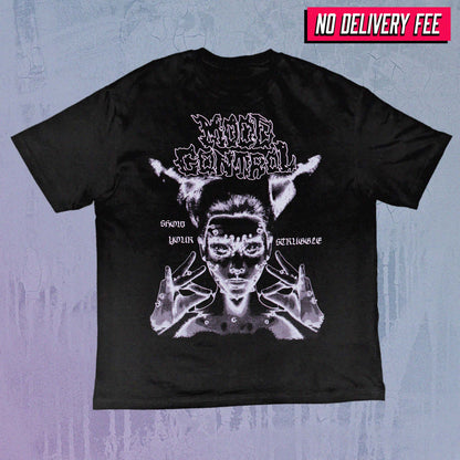 NEGATIVE - Value 190GSM Solid Oversized Tee