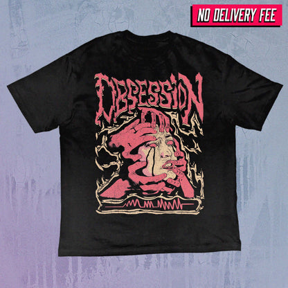 OBSESSION - Value 190GSM Solid Oversized Tee