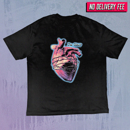 I'M OKAY - Value 190GSM Solid Oversized Tee