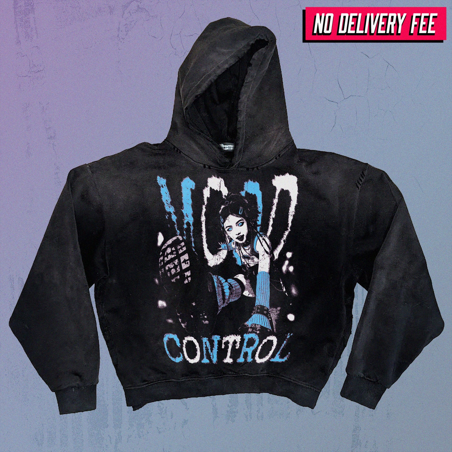 RECKLESS V2 - Premium 420GSM Sunfaded and Frayed Boxy Hoodie
