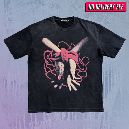 REGRET - Premium 260GSM Vintage Lightly Frayed Oversized Tee