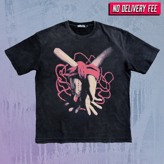 REGRET - Premium 260GSM Vintage Lightly Frayed Oversized Tee