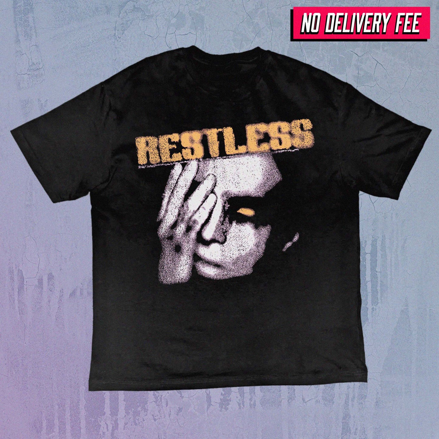 RESTLESS - Value 190GSM Solid Oversized Tee