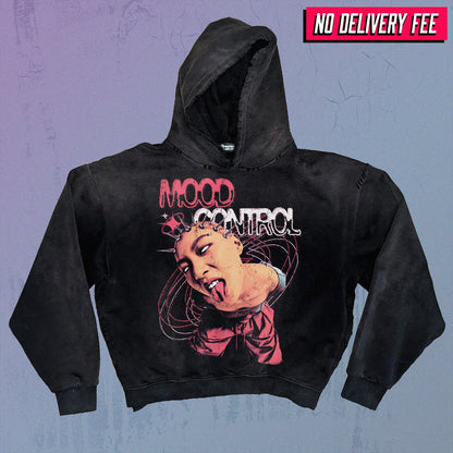 LOOSE SCREWS - Premium 420GSM Sunfaded and Frayed Boxy Hoodie